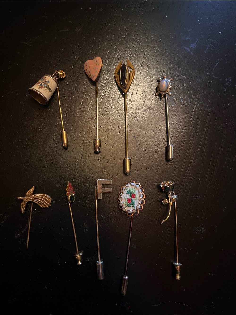Vintage Stick Pins Assortment